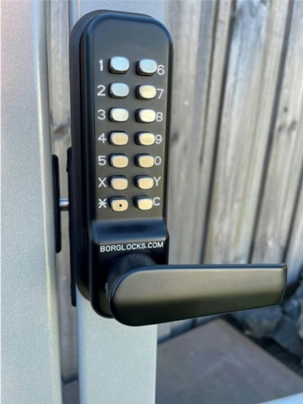 Trencab TML25DGT Mortice Magnetic Gate Latch Body to suit Borg Digital Keypad Lock Series 2000 or 4000
