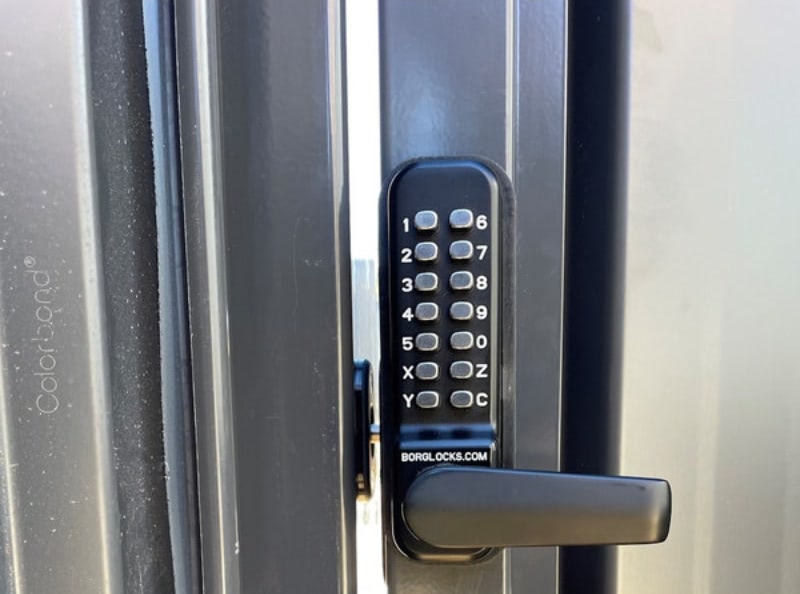 Trencab TML25DGT Mortice Magnetic Gate Latch Body to suit Borg Digital Keypad Lock Series 2000 or 4000
